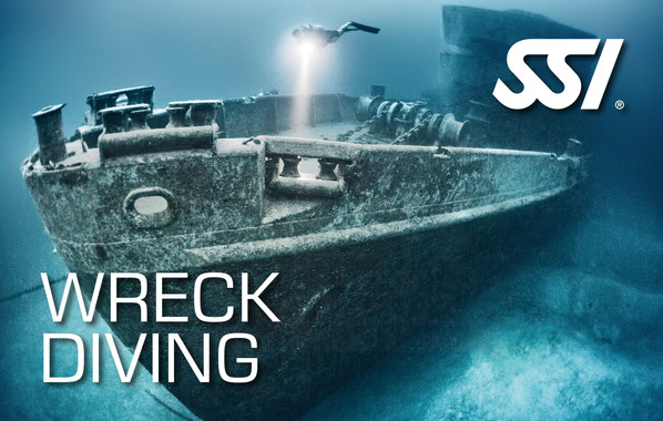 Shipwreck underwater